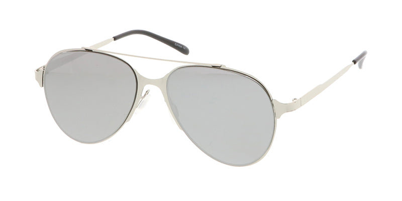 AVIATOR FRAME SUNGLASSES 1227 IN METAL main image 0