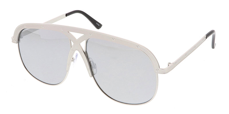 4375RV Unisex Retro Metal Criss Cross Frame – Sunny Sunglasses