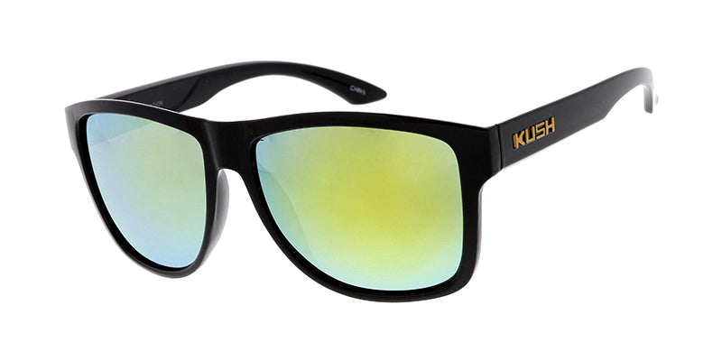 6306KSH/RV KUSH Plastic Crystal Smoke Frame w/ Color Mirror  display picture 1