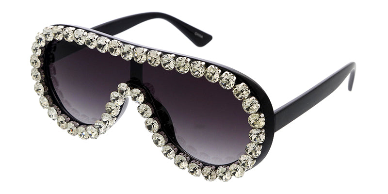 小物 Aviator Women Men Elegant Vintage Polygon Aviator Sunglasses CHLOE