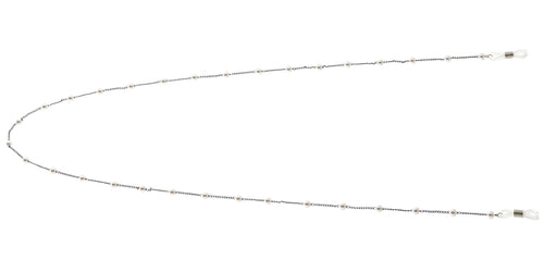 SS-06 Thin Metal Pearl Sunglass Chain