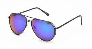 3906RV Unisex Metal  Aviator w/ Color Mirror Lens