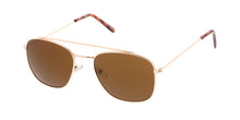 4372 Unisex Metal Small Square Aviator