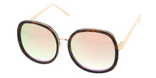 4471RV Women's Combo Large Round Frame w/ Color Mirror Lens