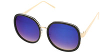 4471RV Women's Combo Large Round Frame w/ Color Mirror Lens