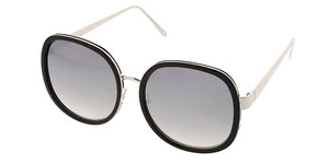 4471RV Women's Combo Large Round Frame w/ Color Mirror Lens