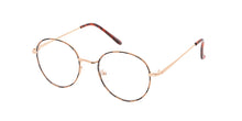 4590CLR Unisex Classic Metal Round Frame w/ Clear Lens