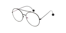 4613CLR Unisex Metal Large Aviator w/ Clear Lens
