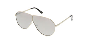 4615RV Unisex Metal Standard Aviator w/ Color Mirror Lens