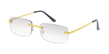 5022 Unisex Metal Medium Rimless Rectangular Frame