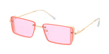 5099 Unisex Metal Medium '90s Vintage Inspired Rimless Frame