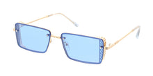 5099 Unisex Metal Medium '90s Vintage Inspired Rimless Frame