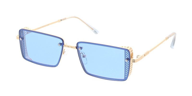 5099 Unisex Metal Medium '90s Vintage Inspired Rimless Frame