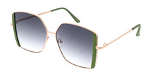 5137 Women's Metal Large Vintage Inspired Square Frame