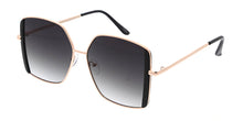 5137 Women's Metal Large Vintage Inspired Square Frame