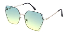 5140 Women's Metal Large Geometrical Rimless Frame