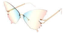 5189 Women's Metal Large Frame w/ Butterfly Shaped Lens