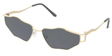 5199 Unisex Metal Medium Oval Wavy Frame