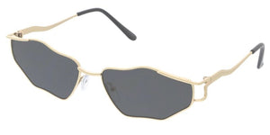 5199 Unisex Metal Medium Oval Wavy Frame