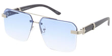 5209 Unisex Metal Large Aviator Frame w/ Metal Accents On Temple