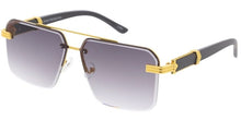 5209 Unisex Metal Large Aviator Frame w/ Metal Accents On Temple