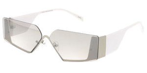 5212 Unisex Metal Medium Geometrical Frame