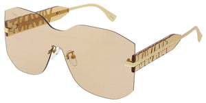 5233VE Vivant Eyewear Metal Large Rectangular Shield