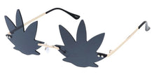 5268 Unisex Metal Medium Cannabis Rimless Novelty Frame