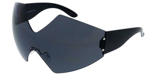 5279 Unisex Plastic Large Y2K Inspired Shield Frame