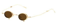 5281 Unisex Metal Miniature Round Frame w/ Foldable arms & Flip Down Lens ( For Adults )
