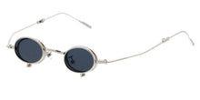 5281 Unisex Metal Miniature Round Frame w/ Foldable arms & Flip Down Lens ( For Adults )