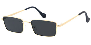 5324 Unisex Metal Small Vintage Inspired Rectangle Frame