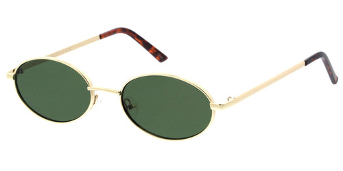 5340 Unisex Medium Metal Vintage Inspired Oval Frame