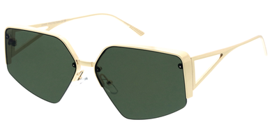 5341 Women's Large Geometrical Vintage Inspired Frame
