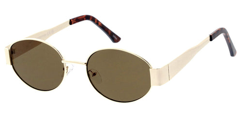 5351 Unisex Metal Small Vintage Inspired Round Frame