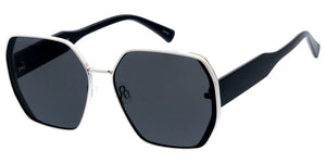 5352 Unisex Combo Large Vintage Inspired Heptagonal Frame