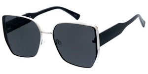5353 Unisex Combo Large Vintage Inspired Squared Cat Eye Frame