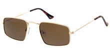 5354 Unisex Medium Metal Vintage Inspired Rectangular Frame
