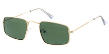 5354 Unisex Medium Metal Vintage Inspired Rectangular Frame