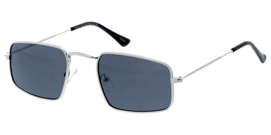 5354 Unisex Medium Metal Vintage Inspired Rectangular Frame