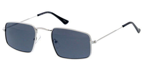 5354 Unisex Medium Metal Vintage Inspired Rectangular Frame