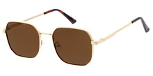 5359 Unisex Medium Metal Vintage Inspired Heptagonal Frame