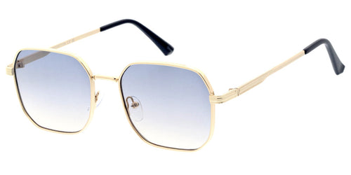 5359 Unisex Medium Metal Vintage Inspired Heptagonal Frame