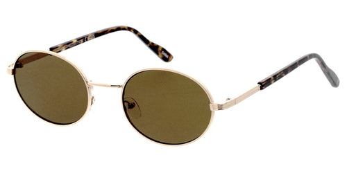 5364 Unisex Medium Metal Vintage Inspired Oval Frame