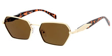 5365 Unisex Medium Metal Vintage Inspired Geometrical Frame