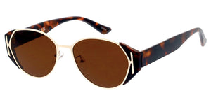5370 Unisex Combo Large Vintage Inspired Oval Frame