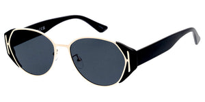 5370 Unisex Combo Large Vintage Inspired Oval Frame