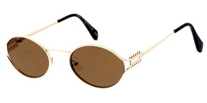 5373 Unisex Metal Medium Vintage Inspired Oval Frame