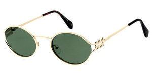 5373 Unisex Metal Medium Vintage Inspired Oval Frame