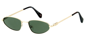 5375 Unisex Medium Metal Vintage Inspired Oblong Frame